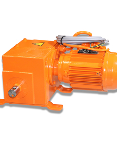 Winch motor EWA12 230/50 1.4A 1.6rpm 150Nm 4r= 850mm